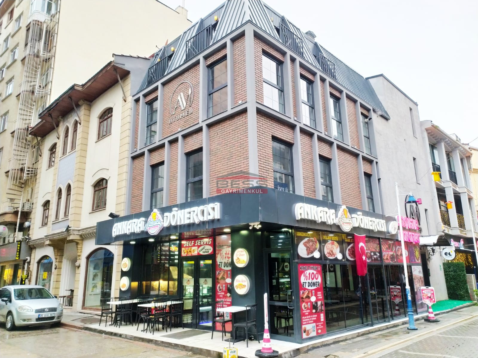 Bess | BESS'DEN DOKTORLAR CAD. BARLAR SOK. KÖŞE BAŞI SATILIK İŞ YERİ