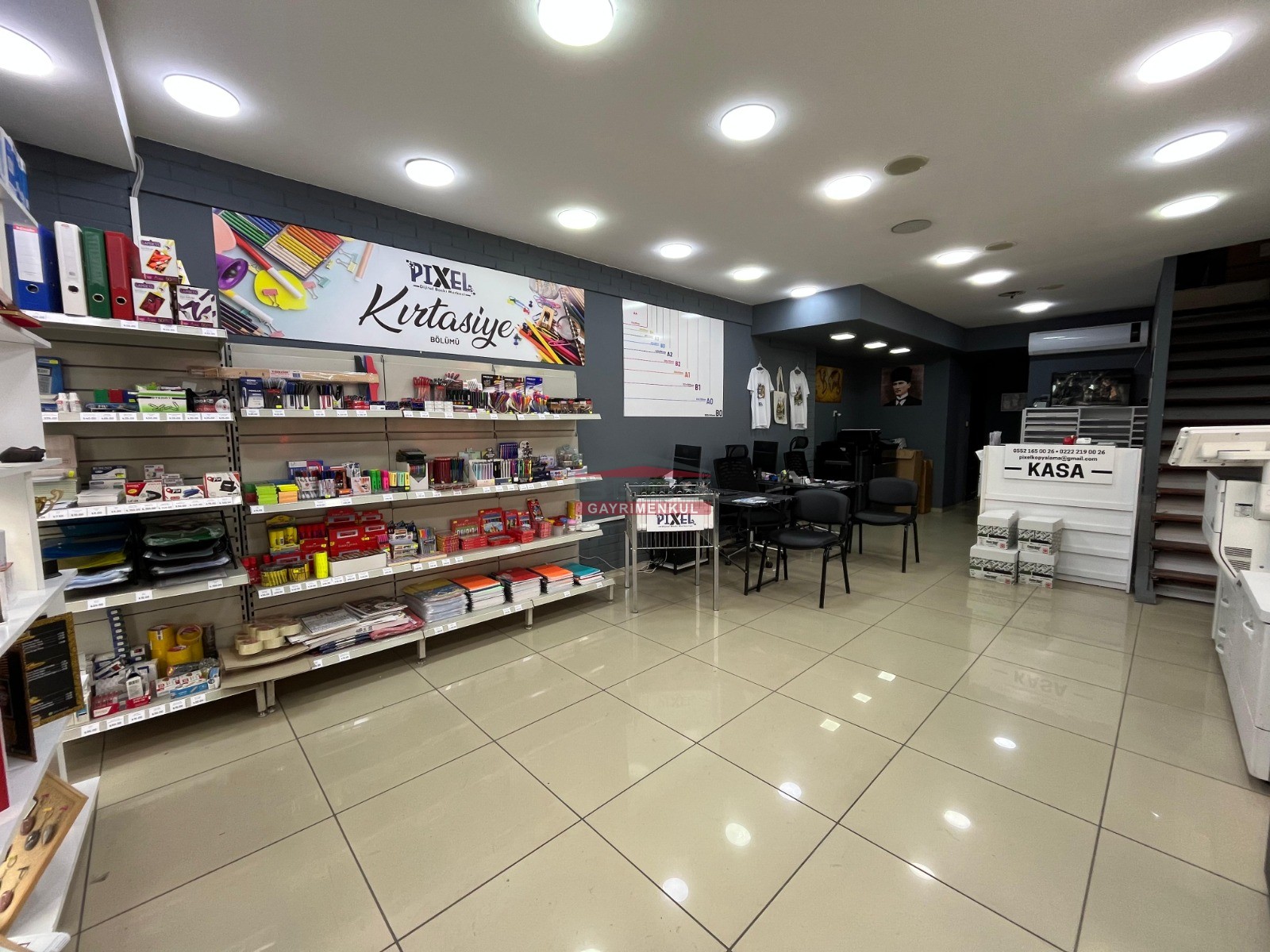 Bess | BESS'DEN CENGİZ TOPEL CADDESİ ÜZERİ DEVREN KİRALIK İŞ YERİ