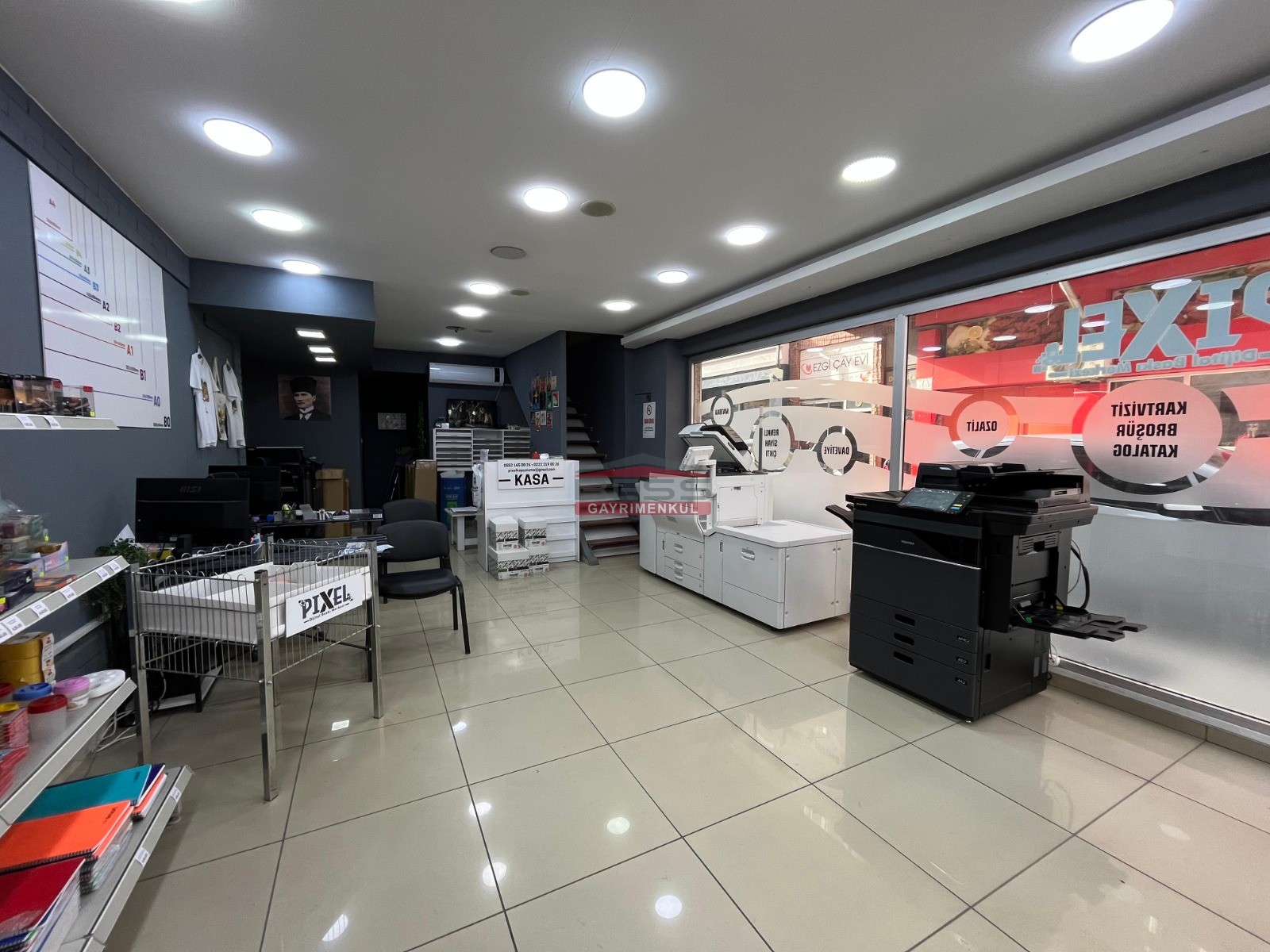 Bess | BESS'DEN CENGİZ TOPEL CADDESİ ÜZERİ DEVREN KİRALIK İŞ YERİ